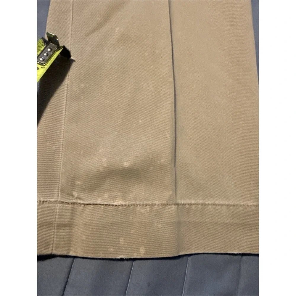 Polo Ralph Lauren Mens Classic Tan Khaki Chino Pants Cotton 38x32 Please Read!!